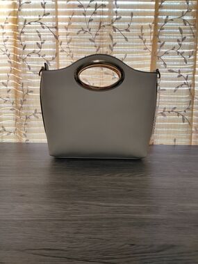 White Crossbody/Clutch Handbag Unbranded NWT